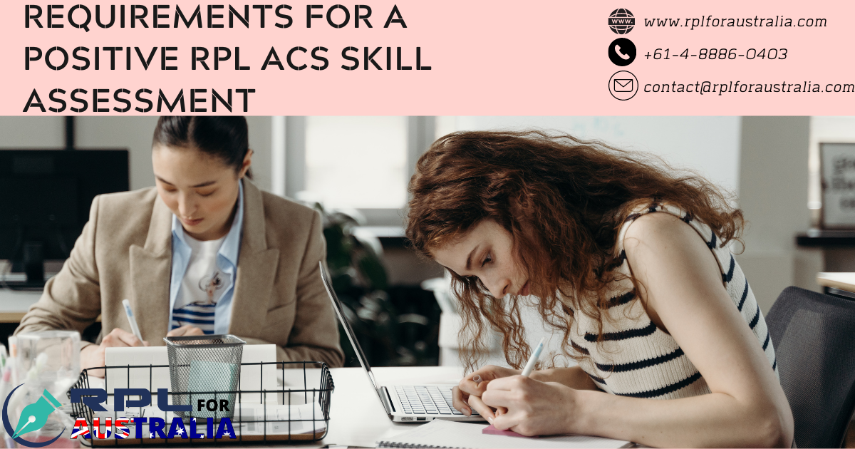 Requirements For A Positive RPL ACS Skill Assessment